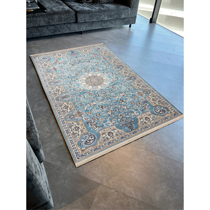 Tapis rectangulaire Xylina, Rectangle 4 pi 8 po x 6 pi 7 po