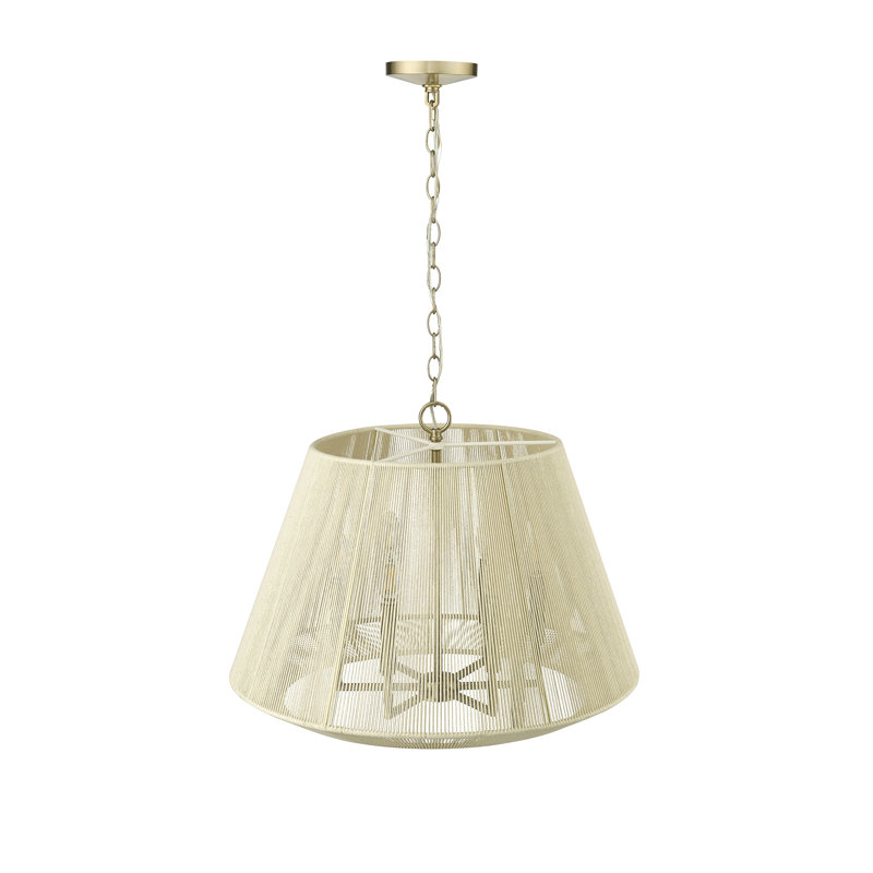 Willeta 6 - Light Unique/Statement Pendant, Modern Gold