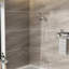 Pomme de douche murale à effet pluie 4,7 po et douche à main 8 au fini-124583769