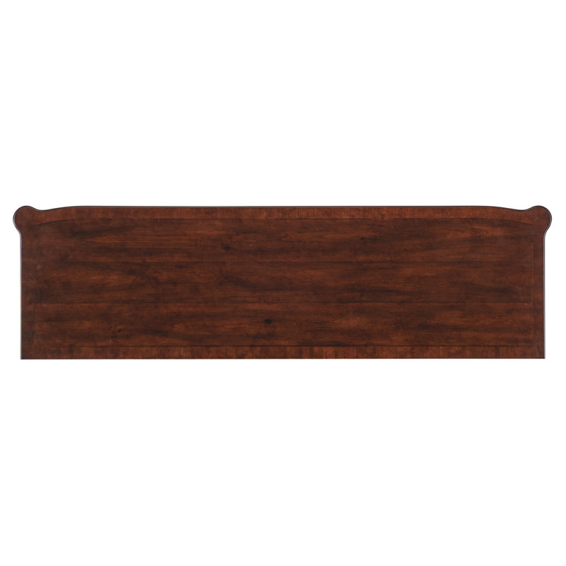 Maraschino Cherry Coastal 7-Drawer Dresser with Soft Close