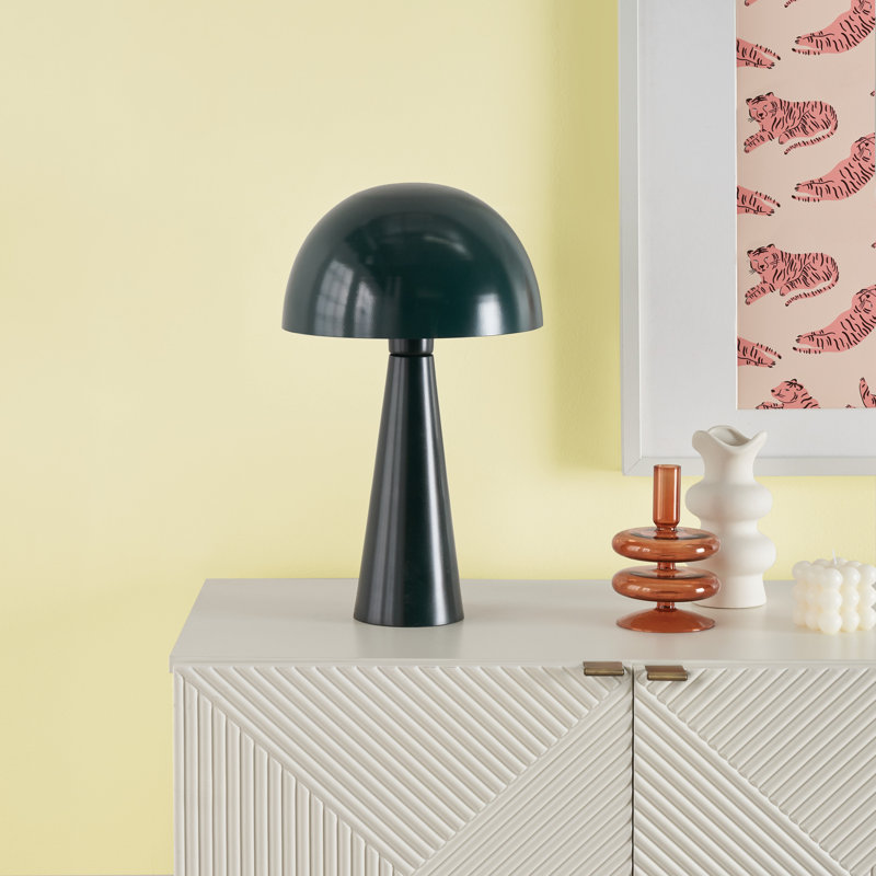 Lampe de bureau en métal Zola, Vert, Vert