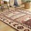 Tapis beige moderne en laine noué à la main