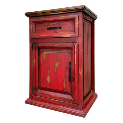 Table de chevet en bois massif Syn