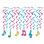Neon Musical Notes Whirls