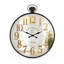 Burnell Metal Analog Wall Clock
