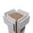 Craftsman Classic Square Non-Tapered Recessed Panel PVC Column Kit with Standard Capital Base-36092076