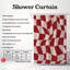 Rideau de douche Xmas Groovy - Premium-99544371