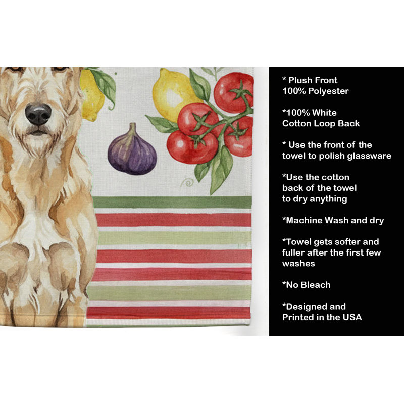 Serviette de cuisine Wheaten Irish Wolfhound, Wheaten Irish Wolfhound