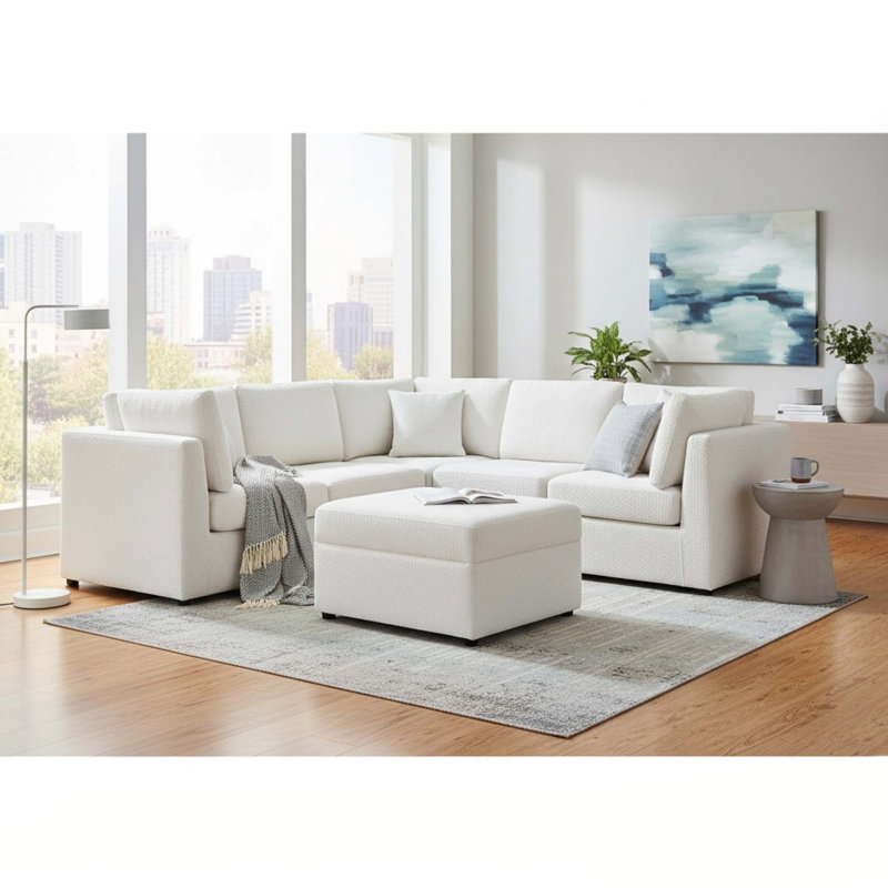 Canapé modulaire 6 pièces Chauncy