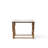 Glass Top End Table