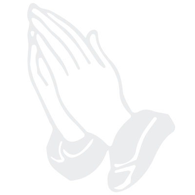 Décalcomanie murale prayer mains