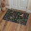 Tapis intérieur noir / vert Woodhaven-238525266