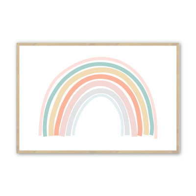 «Loomis Under The Rainbow», impression encadrée sur papier par Becky Quartermaine