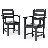 4-Person Hdpe Outdoor Dining Set-474461025