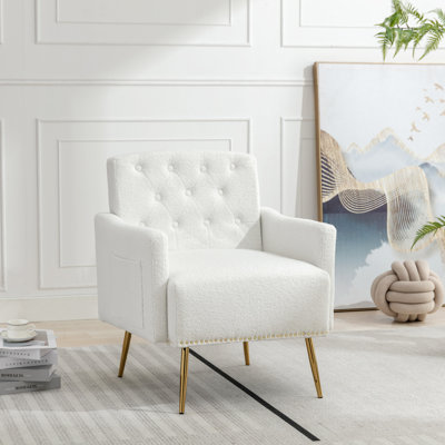 Albrechtice Velvet Armchair