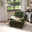 Ensemble de 2 fauteuils d'appoint rembourrés Chenille Comfort-1179148643