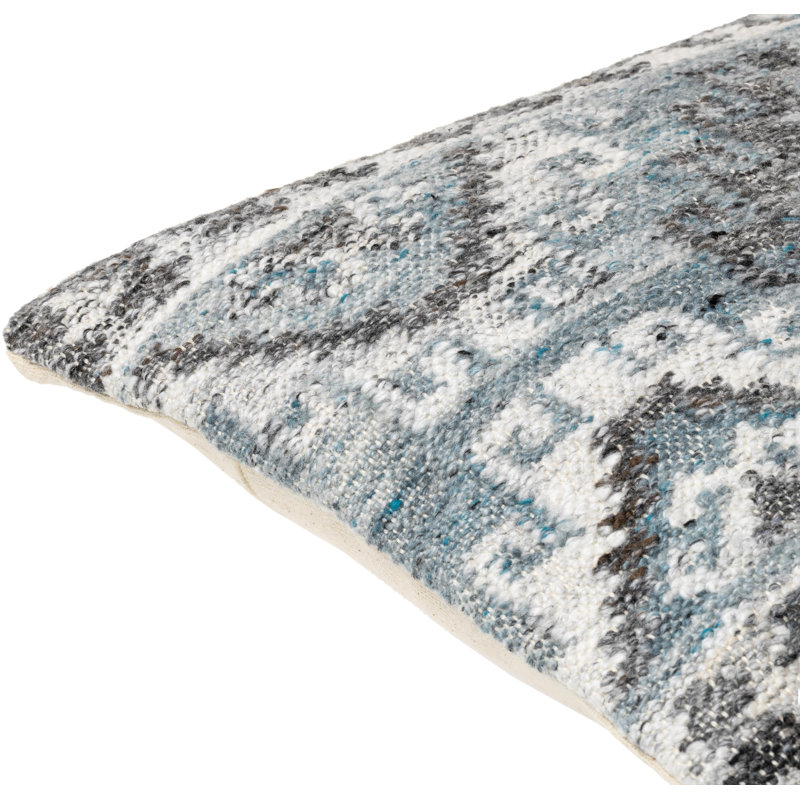 Alyssa Geometric Reversible Throw Pillow, Down Blend, 22"H x 22"W