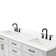 Tidworth 72'' Solid Wood Double Bathroom Vanity with 1.5'' White Quartz Top, Rectangular Sinks