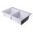 34'' L Double Bowl Granite Kitchen Sink-14644839