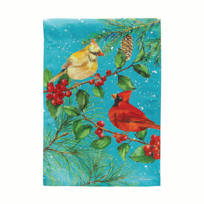 Drapeau de jardin cardinal
