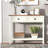 Farmhouse Style Console Table With Dual-Tone Design, 2 Drawers And Bottom Storage Shelf – Rustic Side Table For Entryway, Living Room And Hallway-1870131656