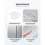 Porte commerciale en acier inoxydable