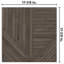 Carreau de mur et de sol en porcelaine Tangram 17-3 / 8 "x 17-3 / 8" Tangram-88570882