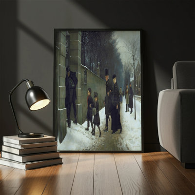 Wightman 1 Piece Floater Frame Wall Art
