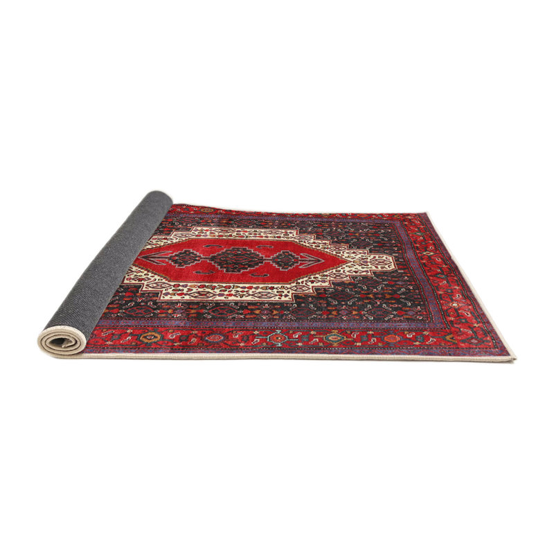 Rouge/beige oriental Nelson Tapis décoratif, Rectangle 5 pi x 7 pi