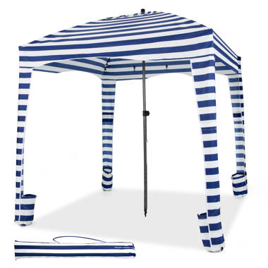 Skybed Beach & Outdoor Sun Shade by Skybed - Extra Large 9'x9' Pop-Up Style  Sun Shade