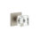 Viaggio Quadrato Rosette Privacy (Bed & Bath) With Quadrato Crystal Knob