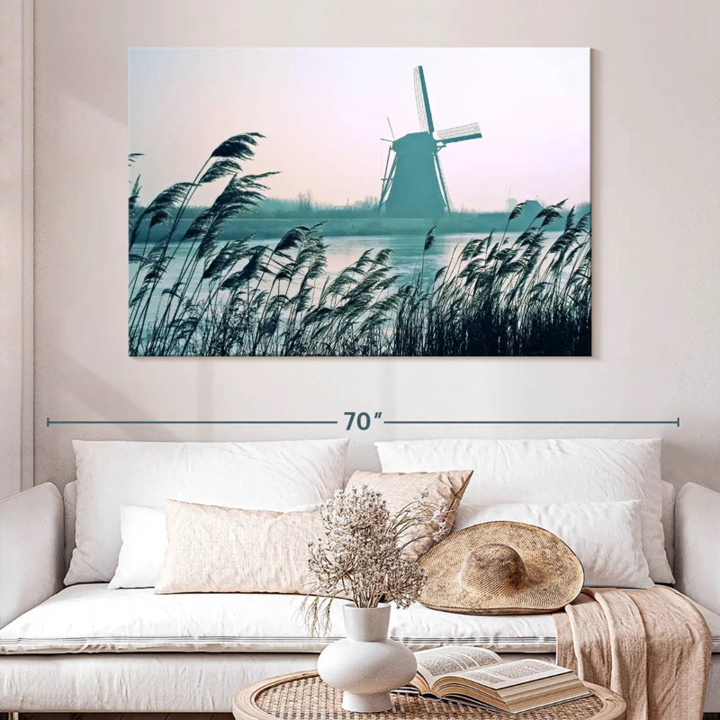 Moulin à vent hollandais Alvord Kinderdijk, H 34 po x l 51 po