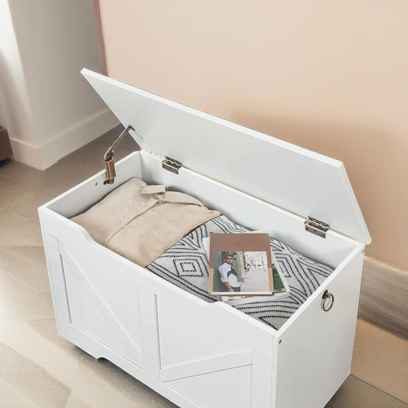 Pensiero Accent Wooden Storage Chest Box