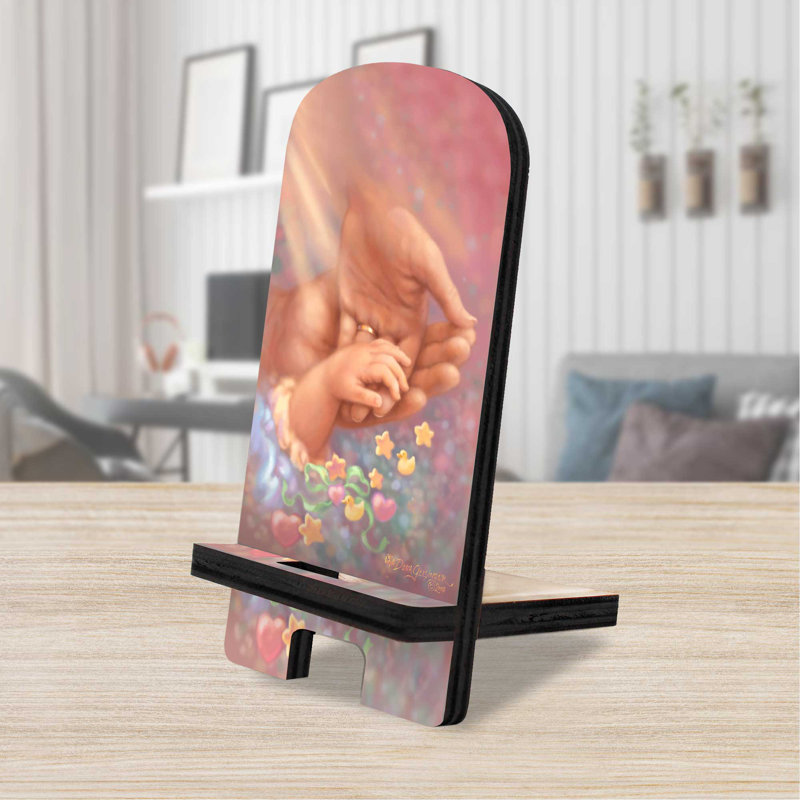 Designocracy Single Screen Desktop Mount, 6" H x 3" W x 3" D