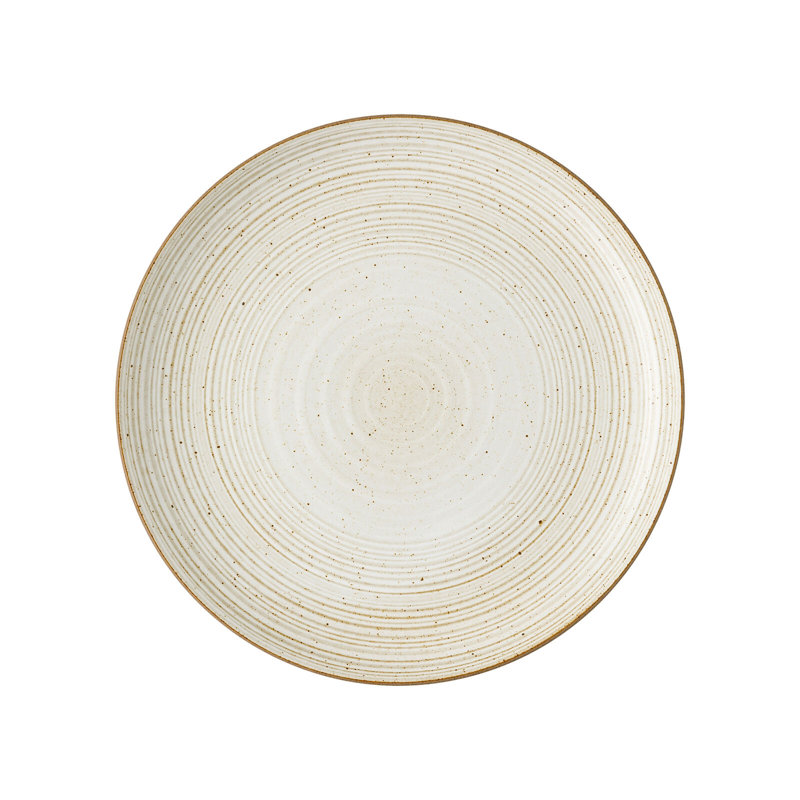 Nature Stoneware Dinner Plate, Beige/Sand