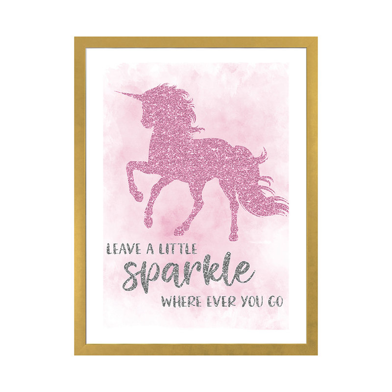 Art sparkle, H 32 po x l 24 po x P 1 po, Papier encadré doré