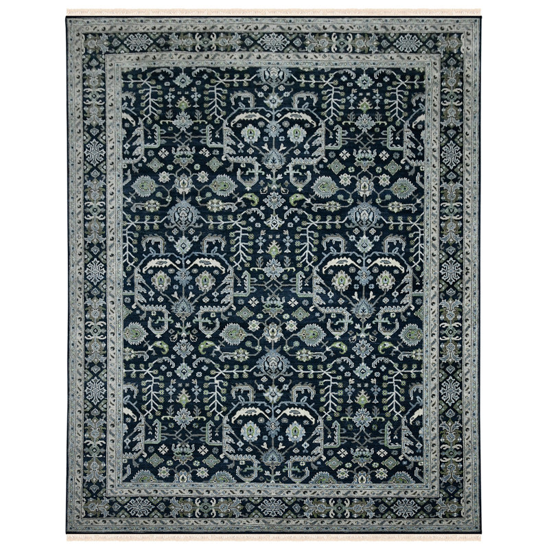 Bristol Wool Geometric Area Rug, Rectangle 8' x 10'