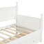 Lit de jour en bois avec trois tiroirs, lit de jour simple, aucun sommier nécessaire, le meilleur choix pour différents endroits-1259309463