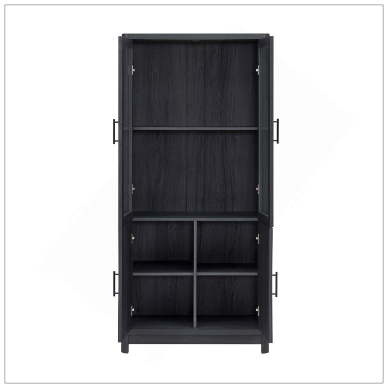 Bibliothèque gris anthracite, Gris anthracite
