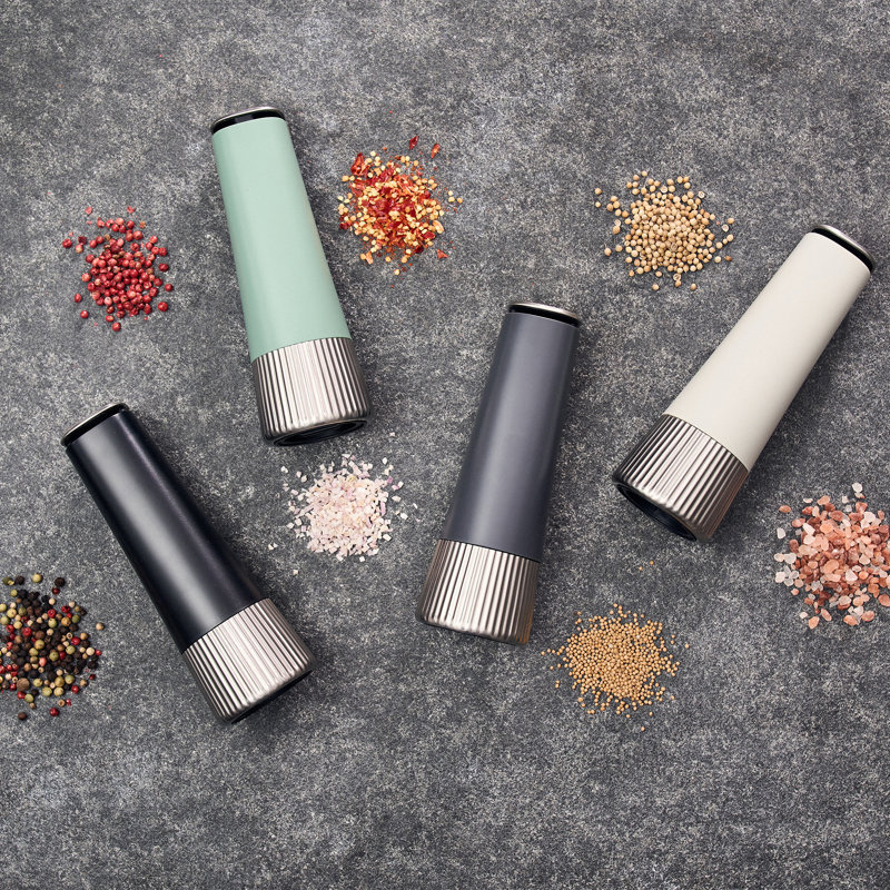 ZWILLING Spice Mill, Manual Upside-Down, Ceramic, Green