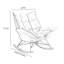 Chaise berçante italienne