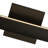 Vera 52-In Black LED Vanity Light-103256110
