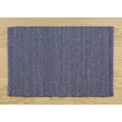 Solid Colour Wool Area Rug