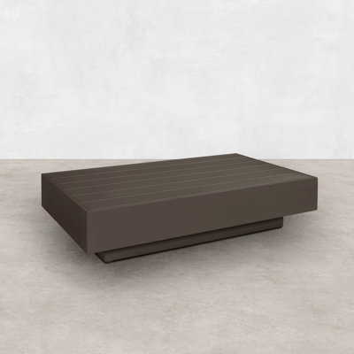 Oslo Aluminum Outdoor Coffee Table