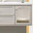 French cream style rest room bathroom cabinet-112216209
