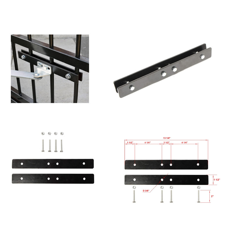 Support en métal pour ouvre-porte universel