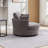 50" W Dahlonega Slipcovered Swivel Barrel Chair-606675349-635921148