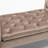 Velvet Upholstered Bench with Flip Top-843903781
