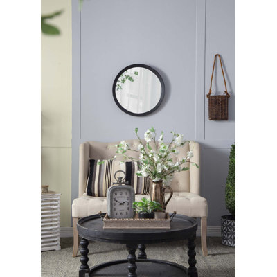20X1.5"Solid Wood Frame Wall Mirror