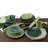 NATURE COLLECTION 16 Piece Porcelain China Dinnerware Set - Service for 4